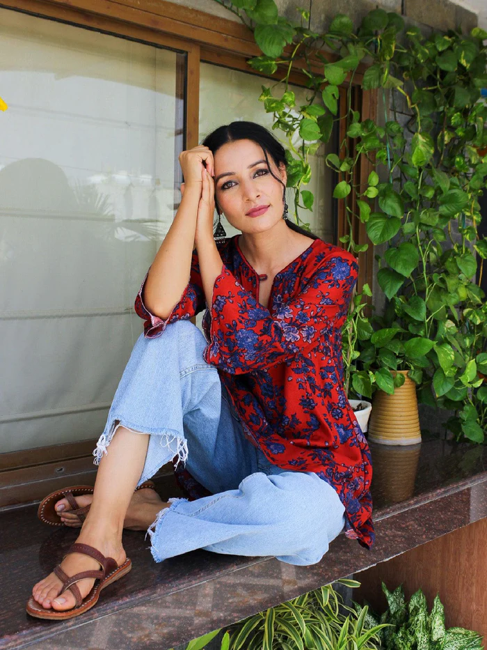 Rubia Floral Printed Kurta 3